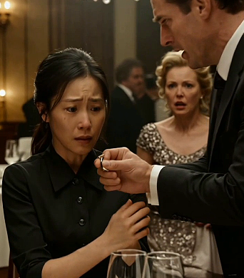 Rich Man Freezes After Reading 4 Words on a Waitress’s Bracelet